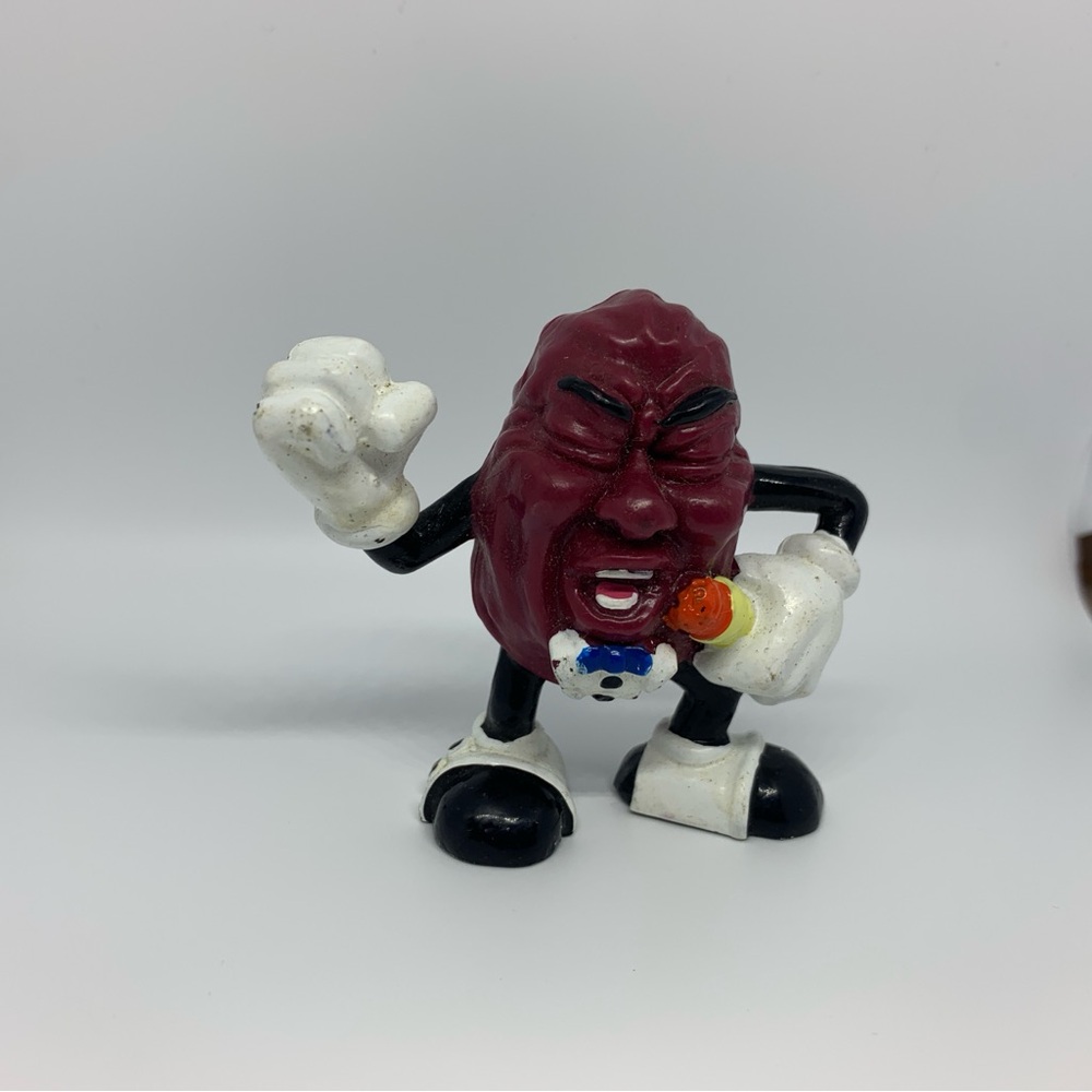 Vintage California Raisins Figurine - Jazz Singer PVC